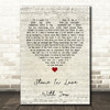 The Stylistics Stone In Love With You Script Heart Quote Song Lyric Print