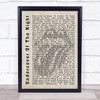 The Rolling Stones Undercover Of The Night Shadow Song Lyric Quote Print