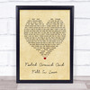 Elvin Bishop Fooled Around And Fell In Love Vintage Heart Quote Song Lyric Print