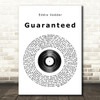 Eddie Vedder Guaranteed Vinyl Record Song Lyric Quote Print