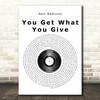 New Radicals You Get What You Give Vinyl Record Song Lyric Quote Print
