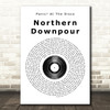 Panic! At The Disco Northern Downpour Vinyl Record Song Lyric Quote Print