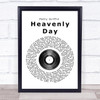 Patty Griffin Heavenly Day Vinyl Record Song Lyric Quote Print