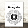 The Who Bargain Vinyl Record Song Lyric Quote Print