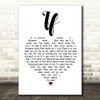 Bread If Heart Song Lyric Quote Print