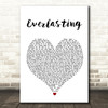 Take That Everlasting Heart Song Lyric Quote Print