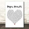 The Vamps Paper Hearts Heart Song Lyric Quote Print