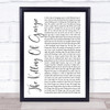 Rod Stewart The Killing Of Georgie White Script Song Lyric Quote Print