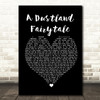 The Killers A Dustland Fairytale Black Heart Song Lyric Framed Print