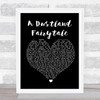 The Killers A Dustland Fairytale Black Heart Song Lyric Framed Print