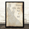 The Killers Glamorous Indie Rock & Roll Man Lady Dancing Song Lyric Framed Print