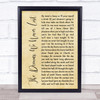 Tide Lines The Dreams We Never Lost Rustic Script Song Lyric Framed Print