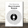 The Blessing Hurricane Room Vinyl Record Song Lyric Framed Print