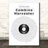 The Wurzels Combine Harvester Vinyl Record Song Lyric Framed Print
