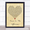 Panic! At The Disco Nine In The Afternoon Vintage Heart Song Lyric Framed Print