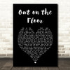 Dobie Gray Out On The Floor Black Heart Song Lyric Print