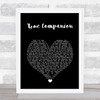 Marc Cohn True Companion Black Heart Song Lyric Print