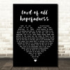 Lord of all hopefulness Jan Struther Black Heart Song Lyric Print