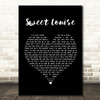 Passenger Sweet Louise Black Heart Song Lyric Print