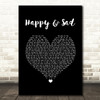 Kacey Musgraves Happy & Sad Black Heart Song Lyric Print