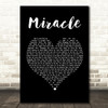 Shinedown Miracle Black Heart Song Lyric Print