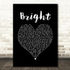 Echosmith Bright Black Heart Song Lyric Print