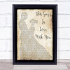 Herb Albert This Guy?Æs In Love With You Song Lyric Man Lady Dancing Quote Print