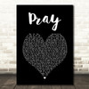 Take That Pray Black Heart Song Lyric Print