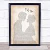 Yazoo Only You Man Lady Bride Groom Wedding Song Lyric Print