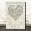Lou Rowles You'll Never Find Another Love Like Mine Script Heart Lyric Print