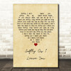 Matt Monro Softly As I Leave You Vintage Heart Song Lyric Print