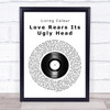 Living Colour Love rears its ugly head Vinyl Record Song Lyric Print