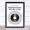 The Marmalade Reflections Of My Life Vinyl Record Song Lyric Print