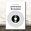 Iron Maiden Infinite Dreams Vinyl Record Song Lyric Print