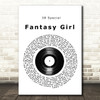 38 Special Fantasy Girl Vinyl Record Song Lyric Print