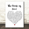 Peter Gabriel The Book of Love White Heart Song Lyric Print