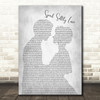 Andy Williams Speak Softly Love Man Lady Bride Groom Wedding Grey Song Print