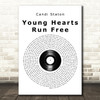 Candi Staton Young Hearts Run Free Vinyl Record Song Lyric Print