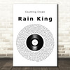 Counting Crows Rain King Vinyl Record Song Lyric Print