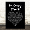 Dire Straits On Every Street Black Heart Song Lyric Print