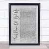 DJ Jazzy Jeff & The Fresh Prince Fresh Prince Of Bel-Air Script Grey Print