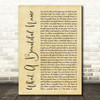 Hillsong Worship What A Beautiful Name Rustic Script Song Lyric Print