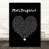 Jessie J Masterpiece Black Heart Song Lyric Print