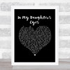 Martina McBride In My Daughter's Eyes Black Heart Song Lyric Print