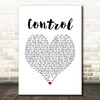 Matrix & Futurebound Control White Heart Song Lyric Print