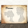 Gabrielle Dreams Man Lady Couple Song Lyric Quote Print