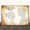 Herb Albert This Guy?Æs In Love With You Man Lady Couple Song Lyric Quote Print