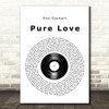 Rod Stewart Pure Love Vinyl Record Song Lyric Print
