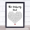 Sharon Shannon The Galway Girl White Heart Song Lyric Print