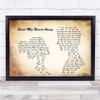 Van Morrison Steal My Heart Away Man Lady Couple Song Lyric Quote Print